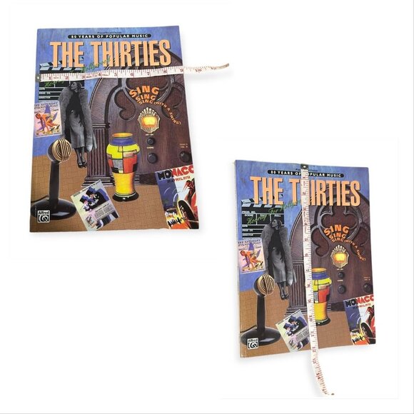 THE THIRTIES,  80 YEARS OF POPULAR MUSIC SHEET MUSIC BOOK - Picture 8 of 8